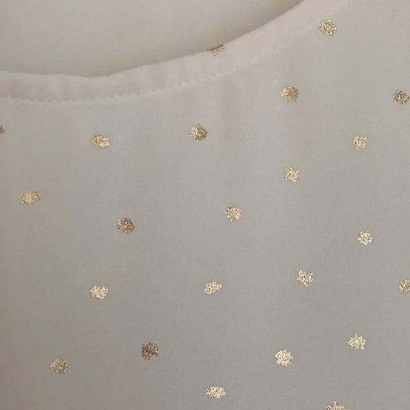 Layered gold fleck sleeveless top - Picture 5 of 7